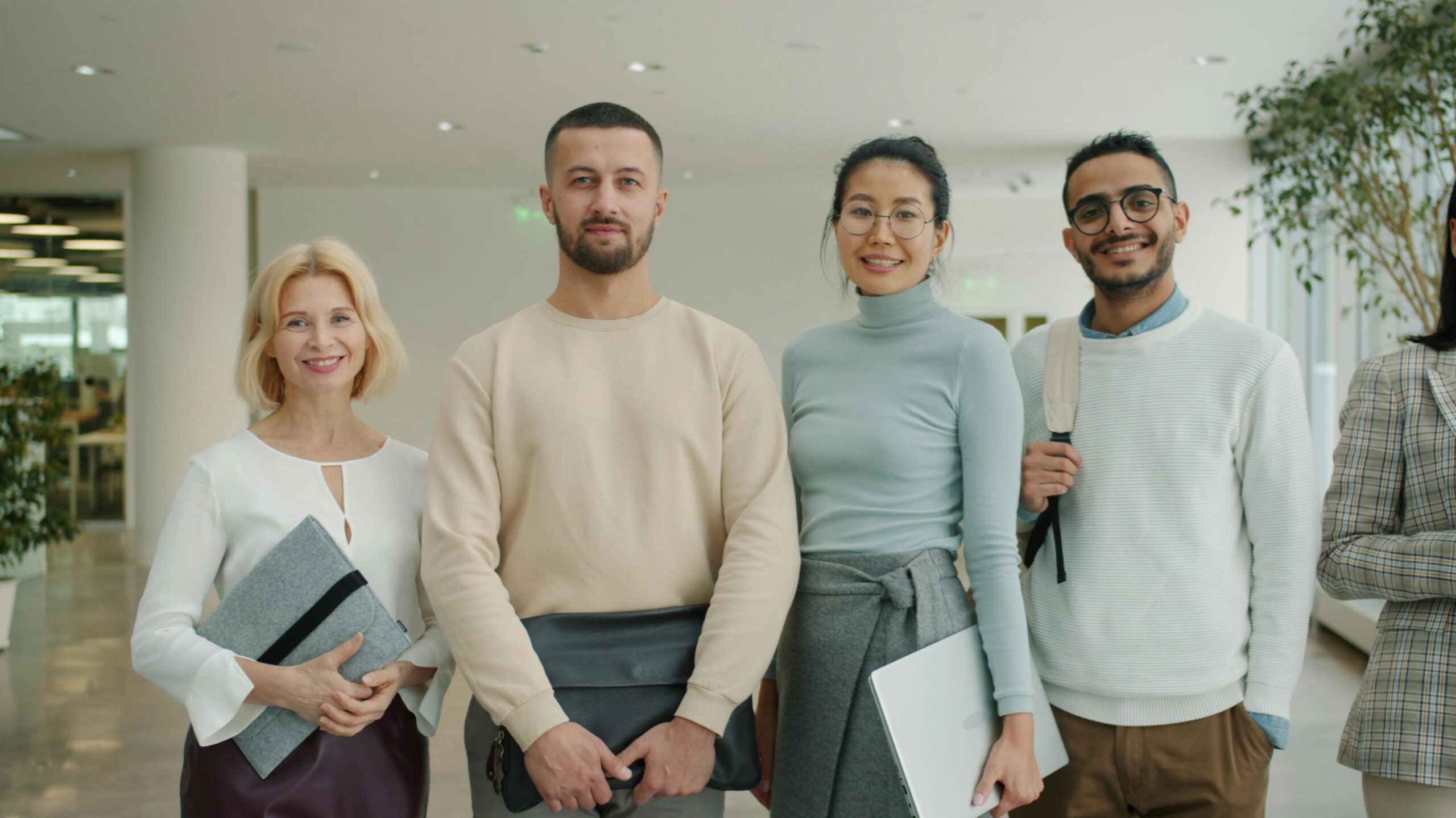 diverse group of professionals